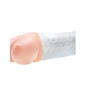 Cyberskin Ice Action-view Double D Tit Fuck Stroker