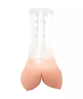 Cyberskin Ice Action-view Double D Tit Fuck Stroker
