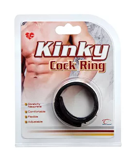 Tlc Kinky Cock Ring Neoprene