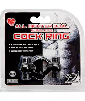 Tlc All Nighter Dual Wireless Cock Ring
