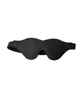 Black Fleece Lined Blindfold