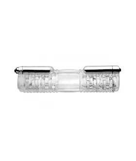 Head To Head Vibrating Sleeve