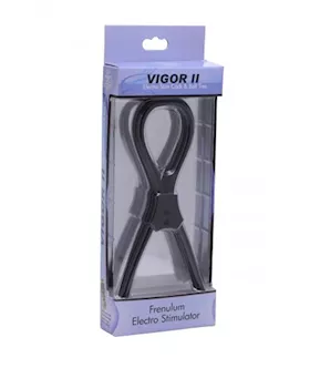 Vigor Ii Cock And Ball Ties And Frenum Electro Stimulator