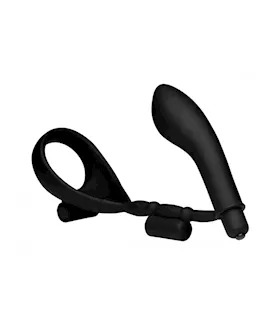 Epic Triple Stim Anal Plug And Cock Ring