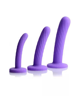 Trinity Strap-on 3 Piece Dildo Set