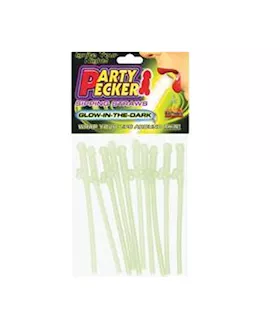 Party Pecker Straws Gid