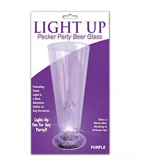 Party Pecker Light Up Beer Glass