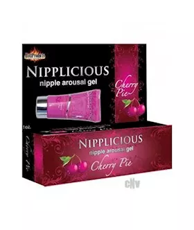 Nipplicious Nipple Arousal Gel- 1oz Tube -cherry Pie