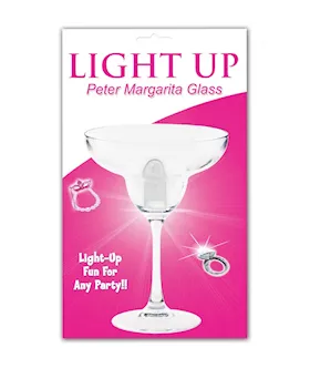 Light Up Peter Margarita Glass
