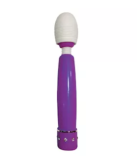 Wet Dreams Big Tease Turbo Wand Purple