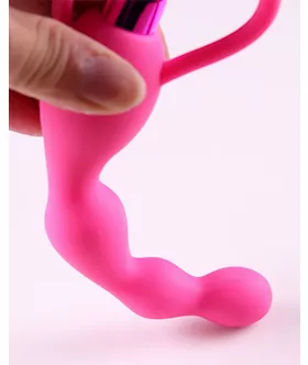Rippled Vibrating Butt Plug