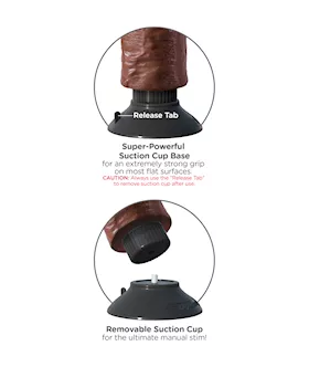 King Cock 6 Inch Vibrating Cock