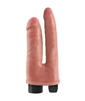 King Cock Double Vibrating Double Penetrator
