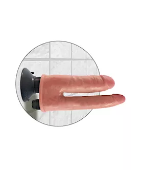 King Cock Double Vibrating Double Penetrator