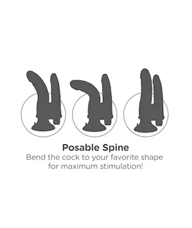King Cock Double Vibrating Double Penetrator