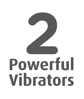 King Cock Double Vibrating Double Penetrator