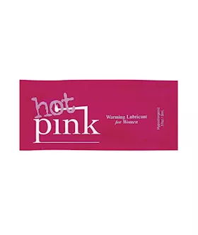 Pink Hot Pink Warming Lubricant 5 Ml