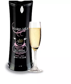Voulez-vous Waterbased Lubricant Champagne