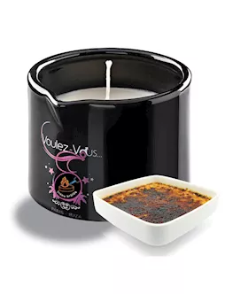 Voulez-vous Massage Candle Creme Brulée
