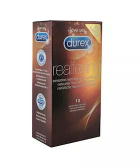 Durex Real Feeling Condooms 10 Pcs