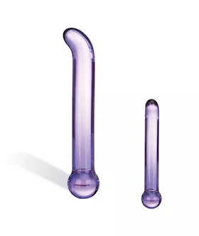 Glas Purple Glass G-spot Tickler