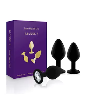 Rs Soiree Booty Plug Set 3x
