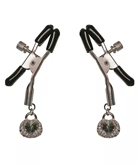 Sexperiments Precious Heart Nipple Clips