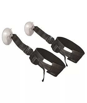 Sex In The Shower Suction Cup Thigh Cuffs