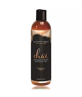 Intimate Earth Chai Aromatherapy Massage Oil - Vanilla Chai