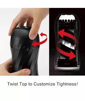 Air-tech Twist Reusable Vacuum Cup Ripple