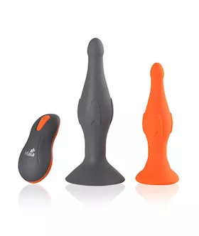 Vibrating Butt Plug Set-remote Control