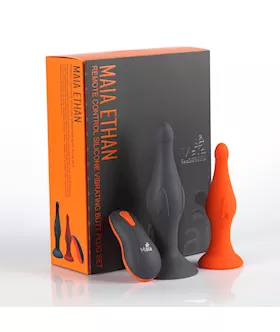 Vibrating Butt Plug Set-remote Control