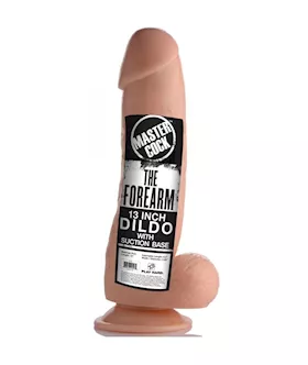 The Forearm 13 Inch Dildo With Suction Base
