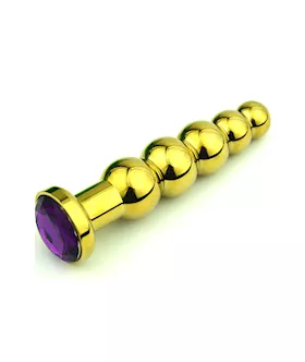 Bubbles Butt Plug With Gem Base