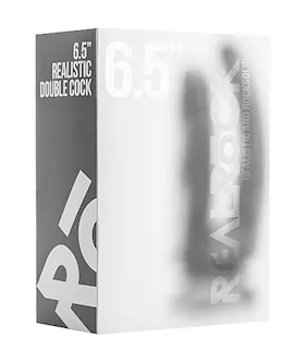 Realistic Double Cock 6.5 Inch Suction Cup Dildo