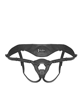 Patent Leather Strap-on Harness