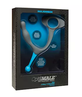 Optimale C-ring & P-massager Slate