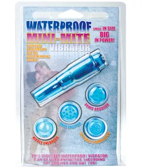 Waterproof Mini-mite Vibrator-blue