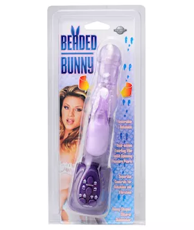 Beaded Bunny Purple