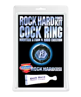 Rock Hard Power Kit Cock Ring Black