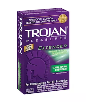 Trojan Pleasures Extended 12pk