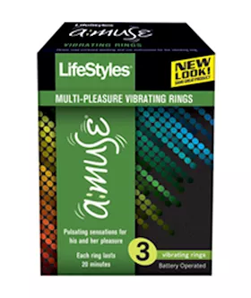Lifestyles A: Muse Vibrating Ring 3ct