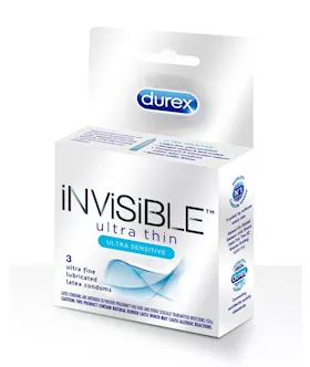 Durex Invisible 3pk
