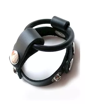 Ball-splitting Cock Harness Leather