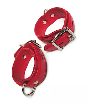 Premium Garment Leather Lined Locking Wrist Cuffs