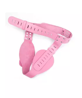 Deluxe Female Chastity Belt Leather