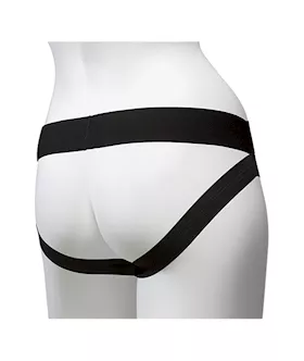 Vac-u-lock Panty Harness With Plug Dual Strap Small/medium