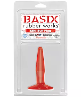 Basix Mini Butt Plug