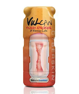 Cyberskin Vulcan Pussy Stroker W Warming Lube
