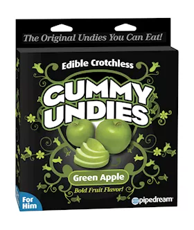Male Edible Gummy Undies Apple